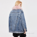 2021 Trendy Clothing Damen Denim Parka Mantel